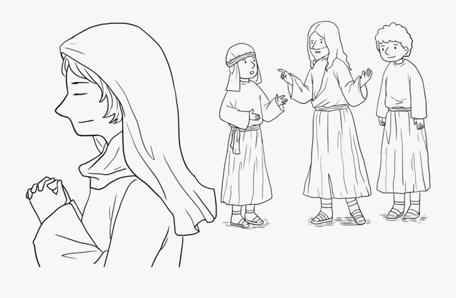 Widows Mite Coloring Page , Free Transparent Clipart ...