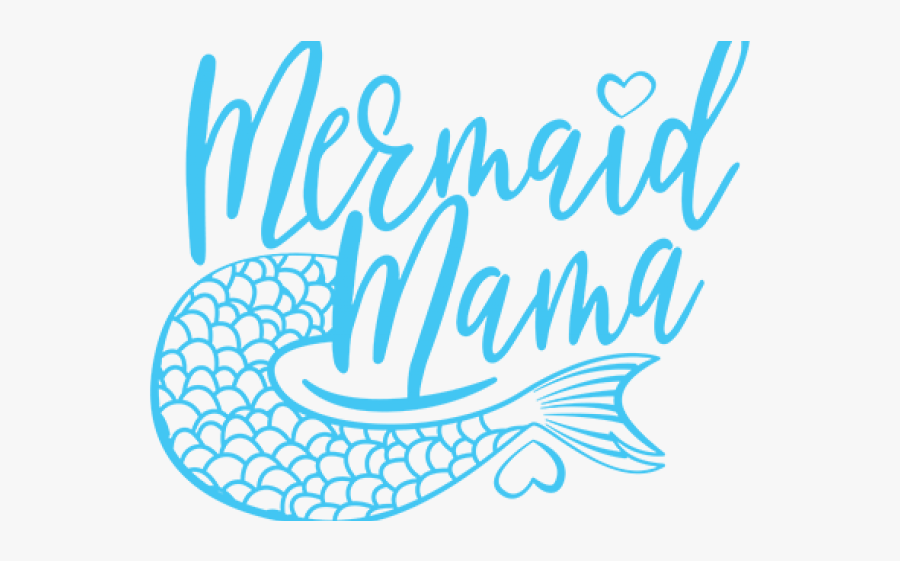 Mermaid Clipart Mommy, Transparent Clipart