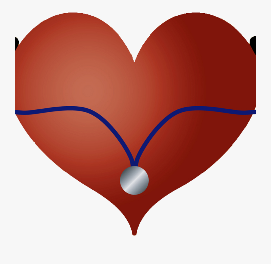 Stethoscope Heart Clipart Stethoscope Heart Clipart - Life Support, Transparent Clipart