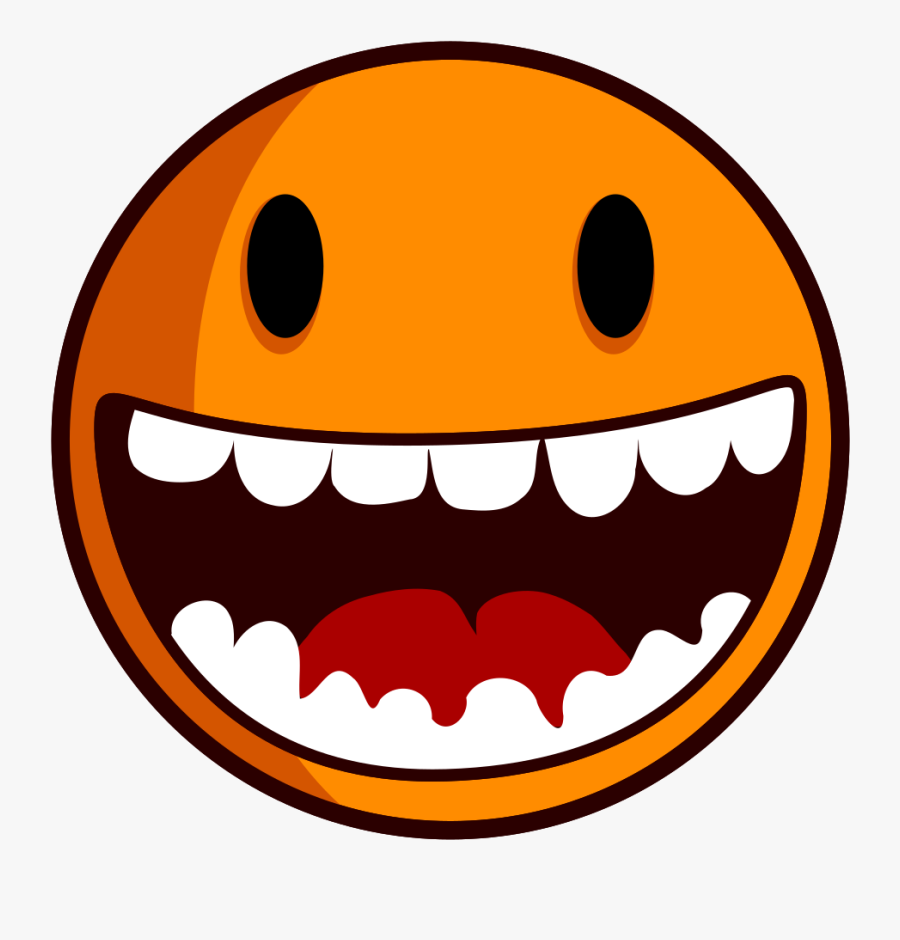 Excited Smiley Face Clipart - Funny Clipart Png, Transparent Clipart