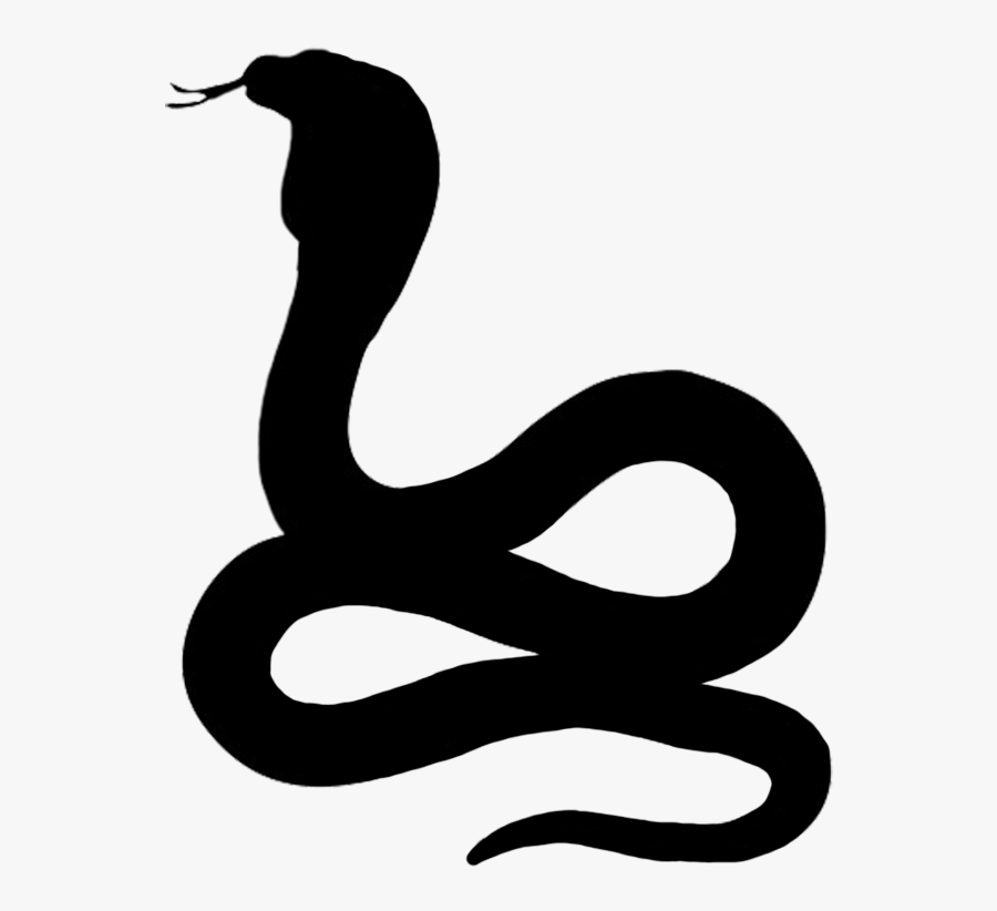 Snake Silhouette - Snake Silhouette Png, Transparent Clipart
