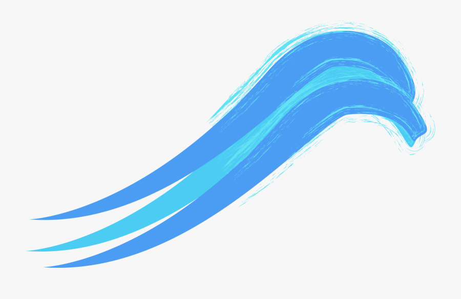 Tidal Wave Clipart - Background Wave Vector Png, Transparent Clipart