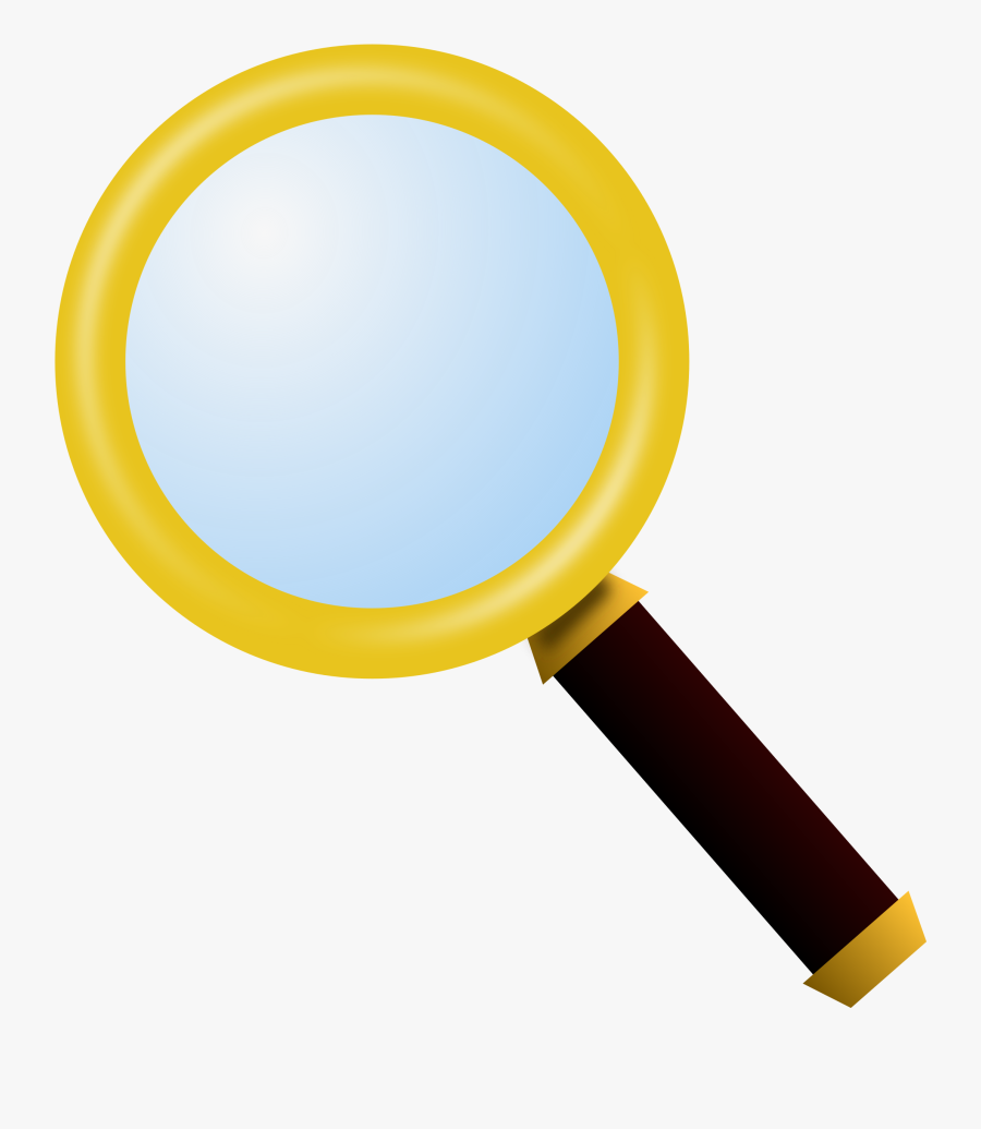 Clipart Magnifying Glass - Magnifying Glass Clipart, Transparent Clipart
