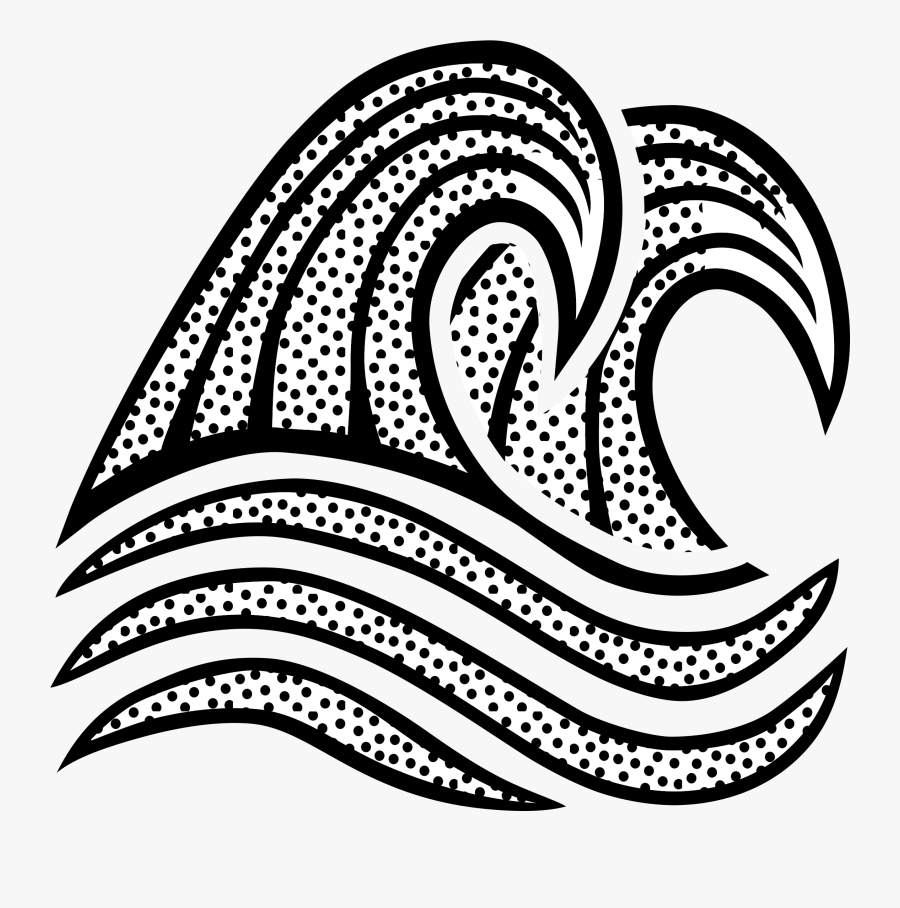Waves Clipart Abstract Wave - Wave Drawing, Transparent Clipart
