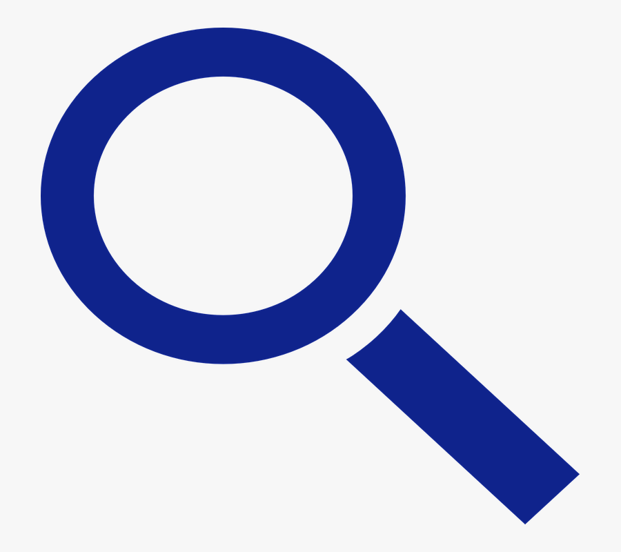 Magnifying Glass Clipart Clip Art At Vector Clip Art - Magnifying Glass Vector Blue, Transparent Clipart