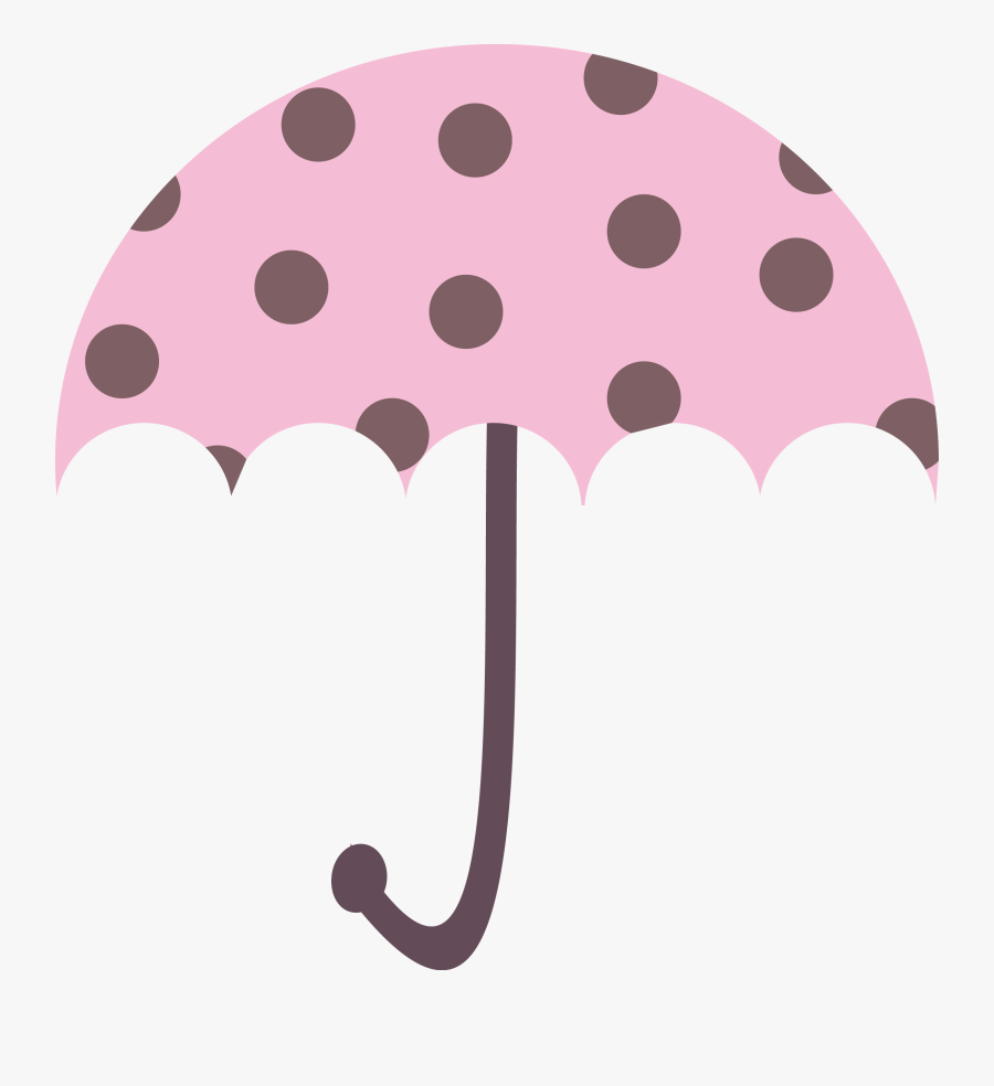 Pictures Of Umbrellas - Polka Dot Umbrella Clipart, Transparent Clipart