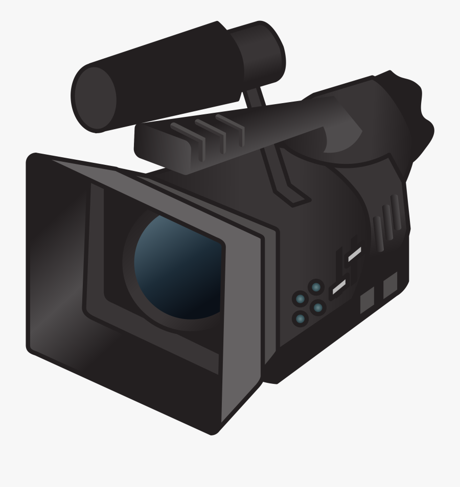Clipart - Clip Art Video Camera, Transparent Clipart
