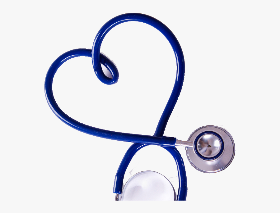 Welcome To Our Website - Blue Stethoscope Heart Clipart, Transparent Clipart