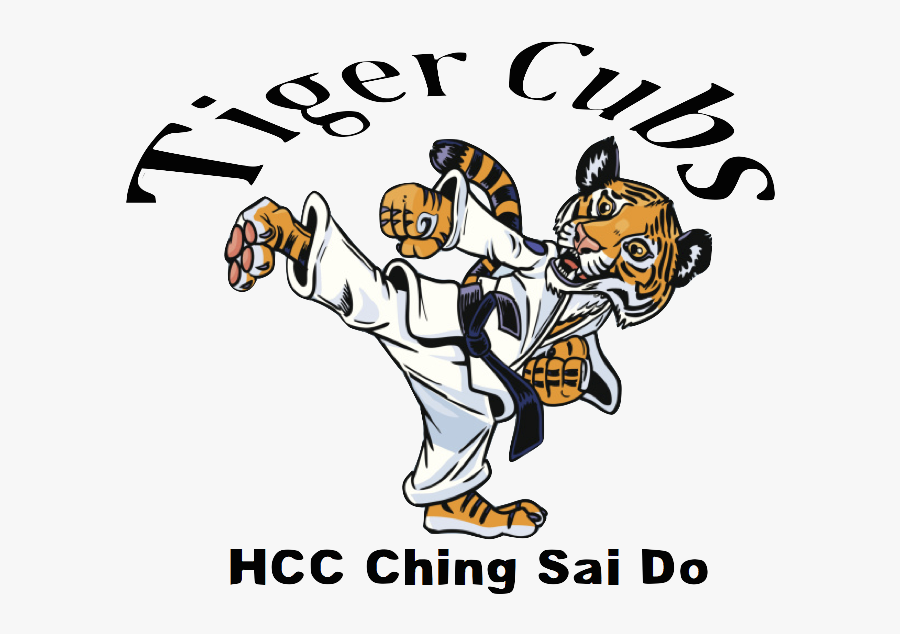 Ching Sai Do Tiger Cubs - Cartoon Karate, Transparent Clipart