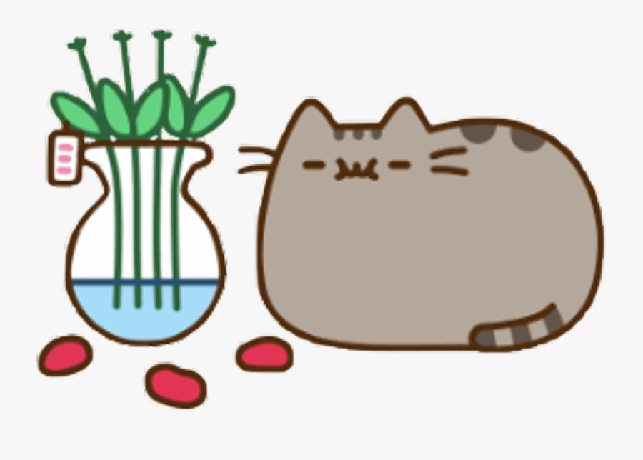 Pusheen Eating Popcorn Clipart , Png Download - Pusheen Eating Popcorn, Transparent Clipart