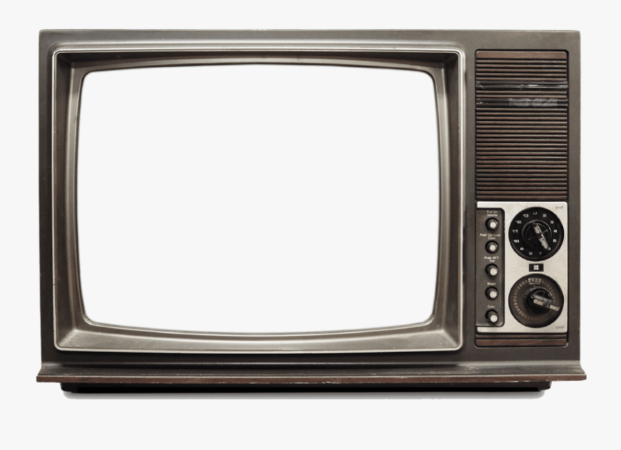 Tv Clipart Antique - Old Tv Png, Transparent Clipart