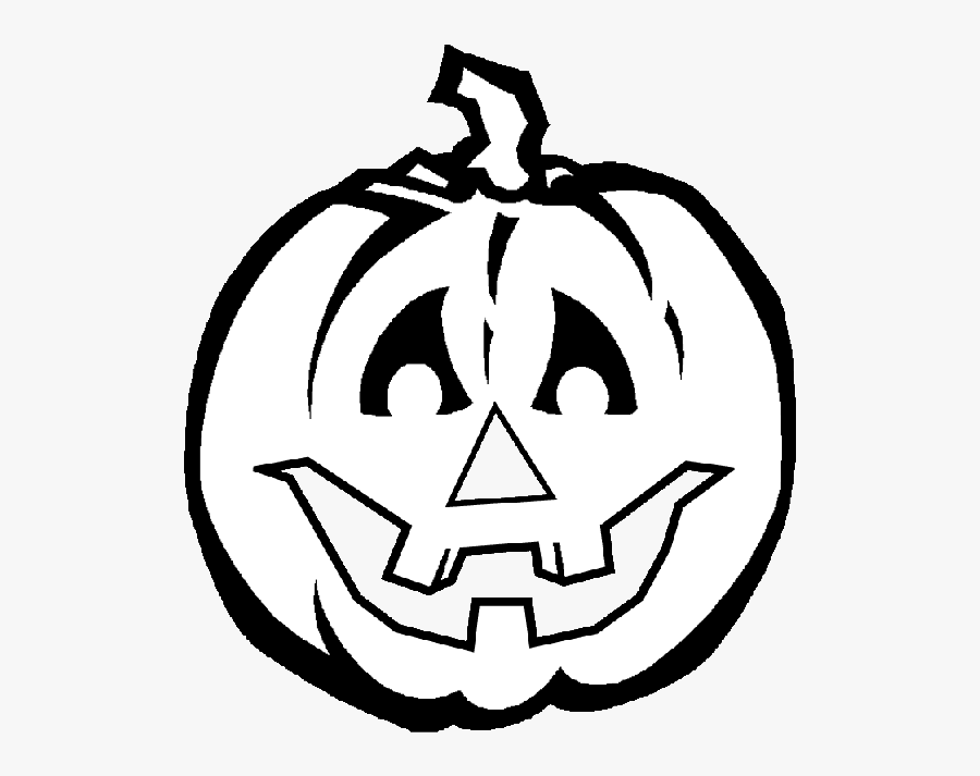 19 Black And White Halloween Pumpkin Clip Art Freeuse - Halloween Pumpkin, Transparent Clipart