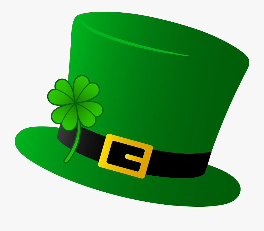 Latest Irish Shamrock Clipart St Patrick Day - St Patricks Day Hat Clipart, Transparent Clipart