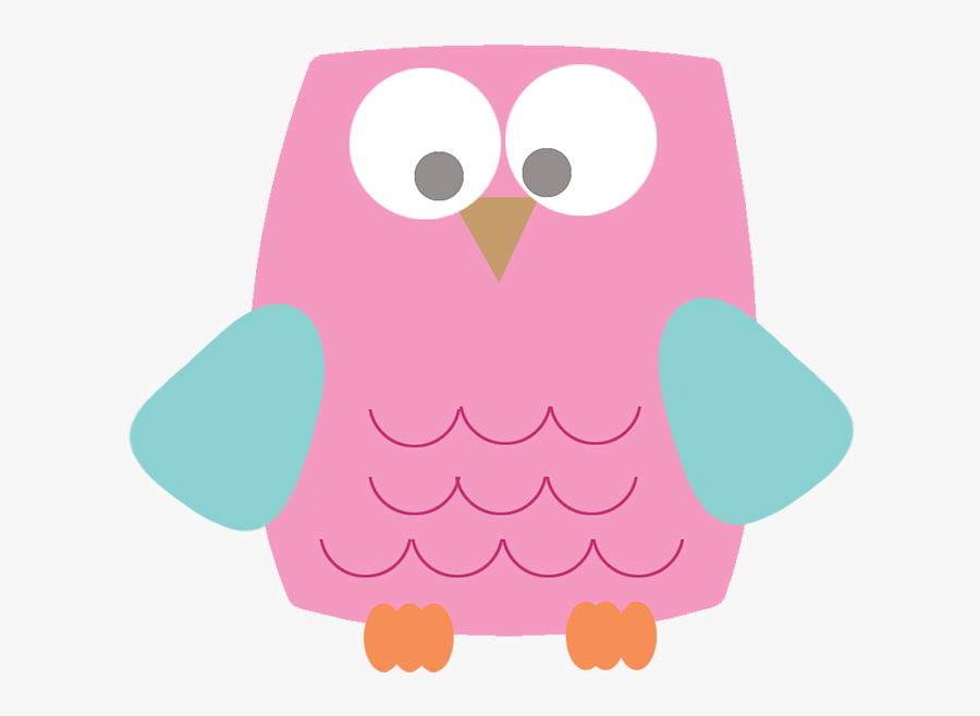 Owl Clip Art - Pink Square Border Transparent, Transparent Clipart