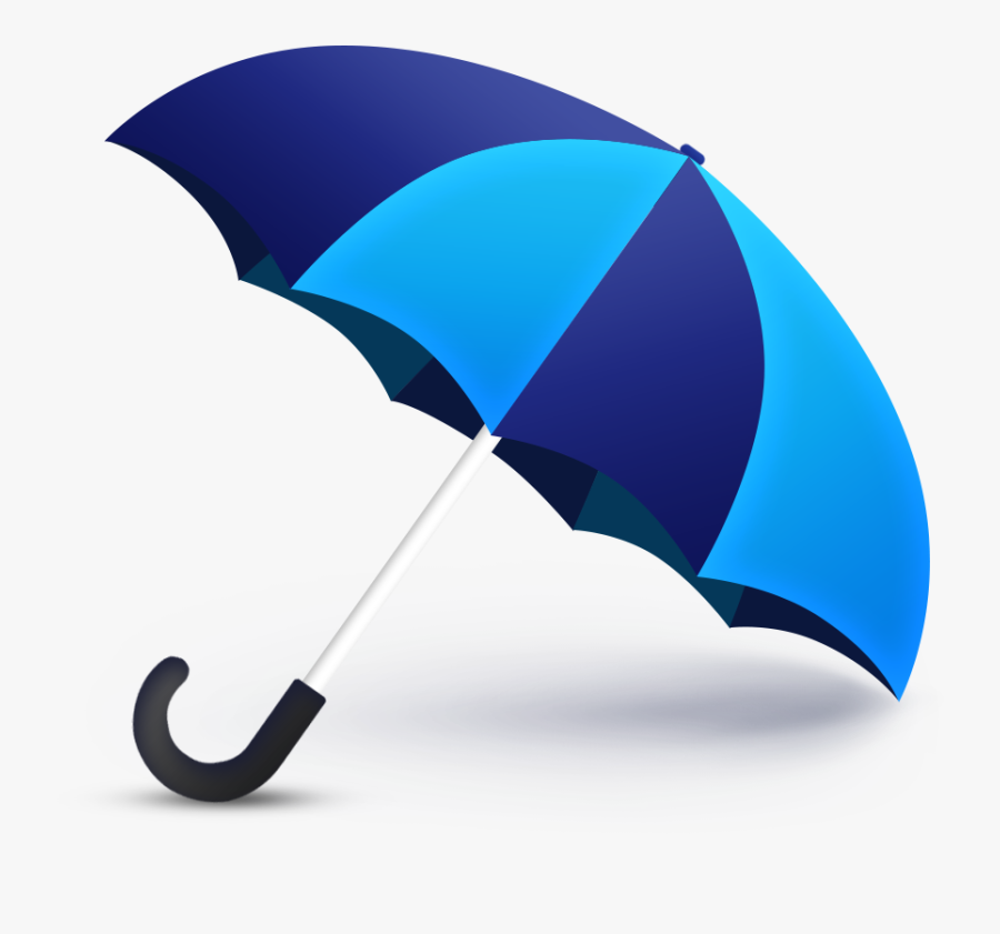 Transparent Clipart Image Blue Umbrella Transparent - Png Images Small Size, Transparent Clipart