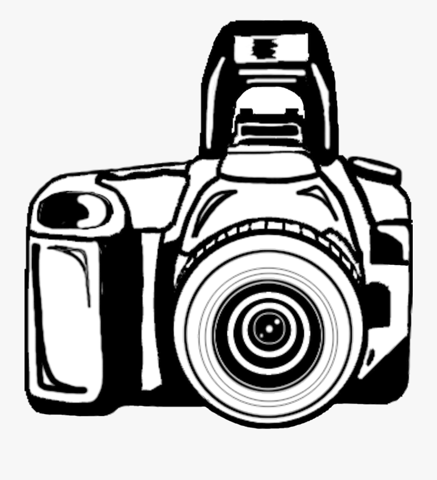 Camera Free Clipart Clip Art On Transparent Png - Camera Black And White, Transparent Clipart