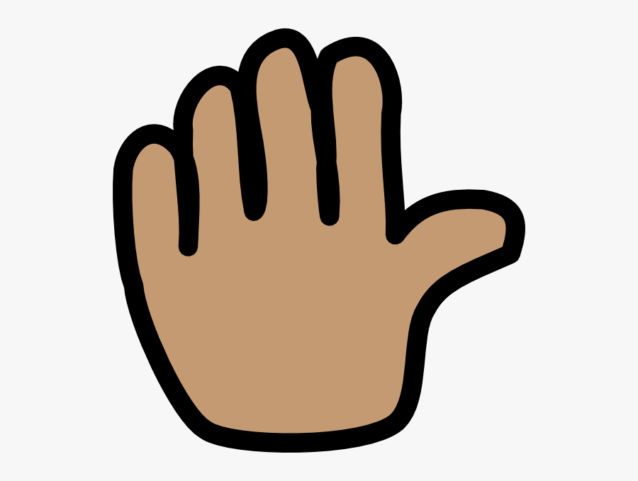 Hand Wave Clip Art At Clker - Waving Hand Png Gif, Transparent Clipart