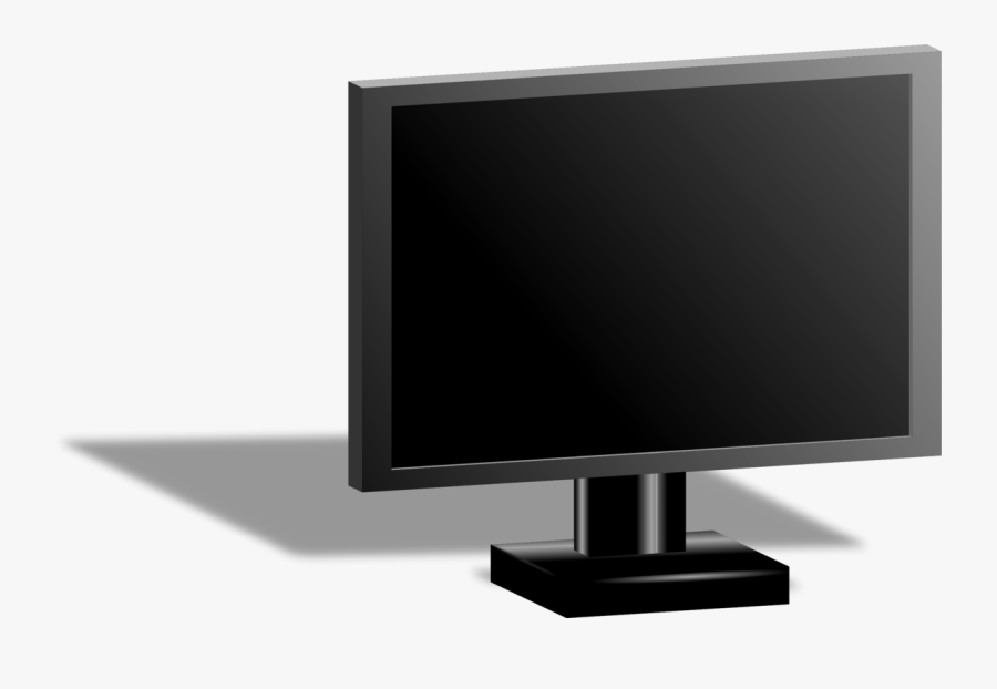 Computer Monitor,output Device,lcd Tv - Computer Monitor, Transparent Clipart