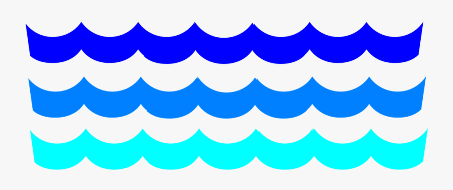 Wave Clipart Pool - Water Waves Clipart, Transparent Clipart