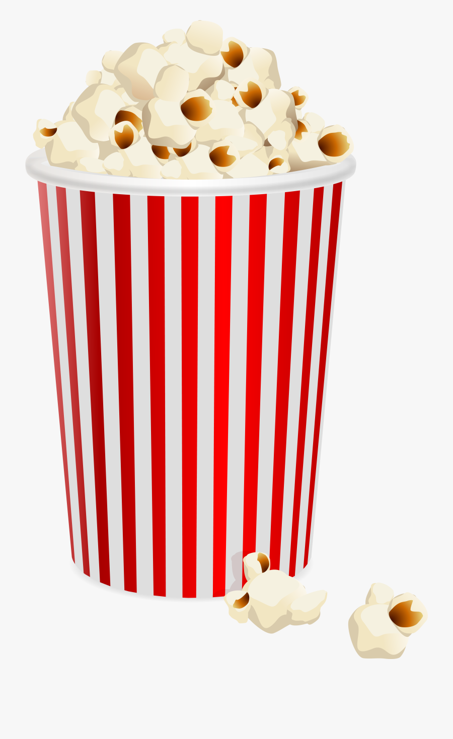 Transparent Fast Food Clipart - Transparent Background Popcorn Png Clipart, Transparent Clipart