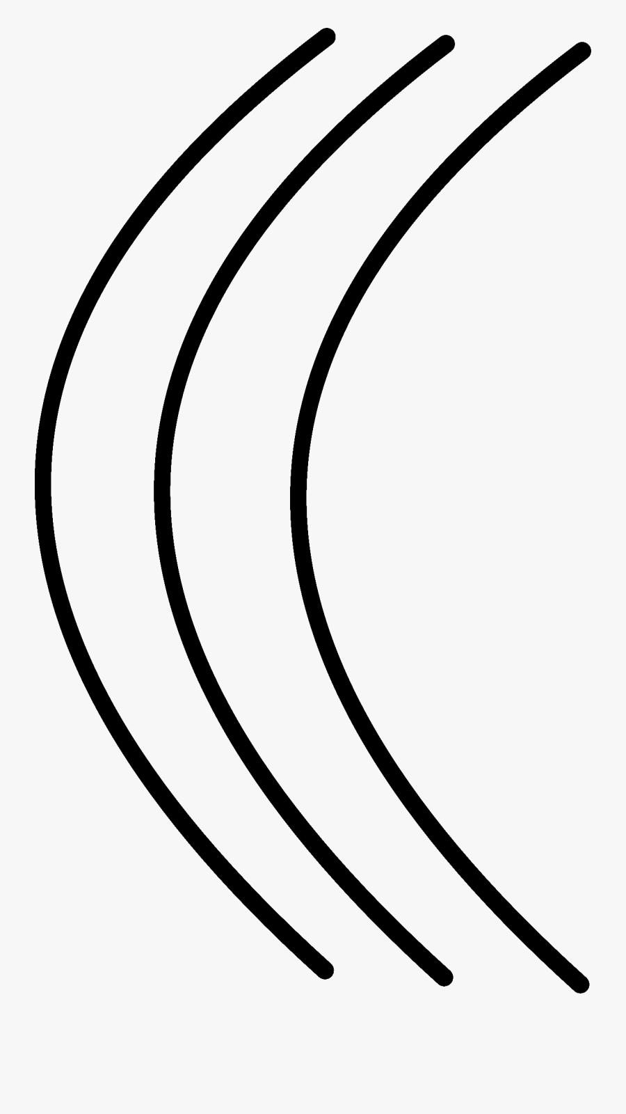 Clipart - Vibration Waves Transparent, Transparent Clipart