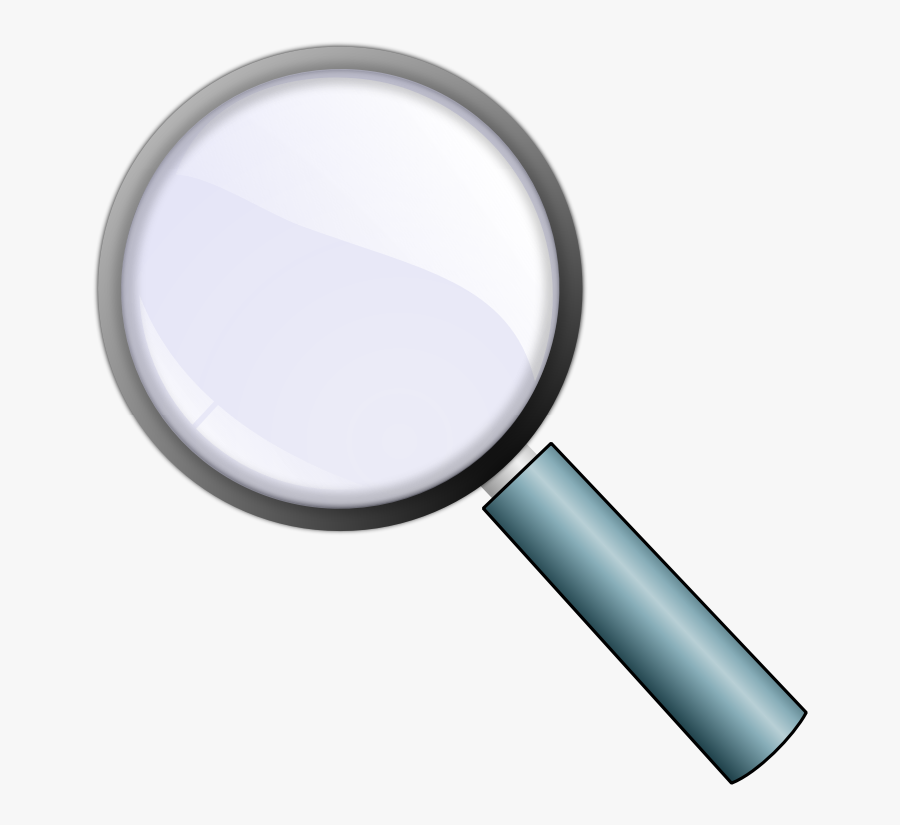 Magnifying Glass Clipart Transparent Background - Magnifying Glass Clipart, Transparent Clipart