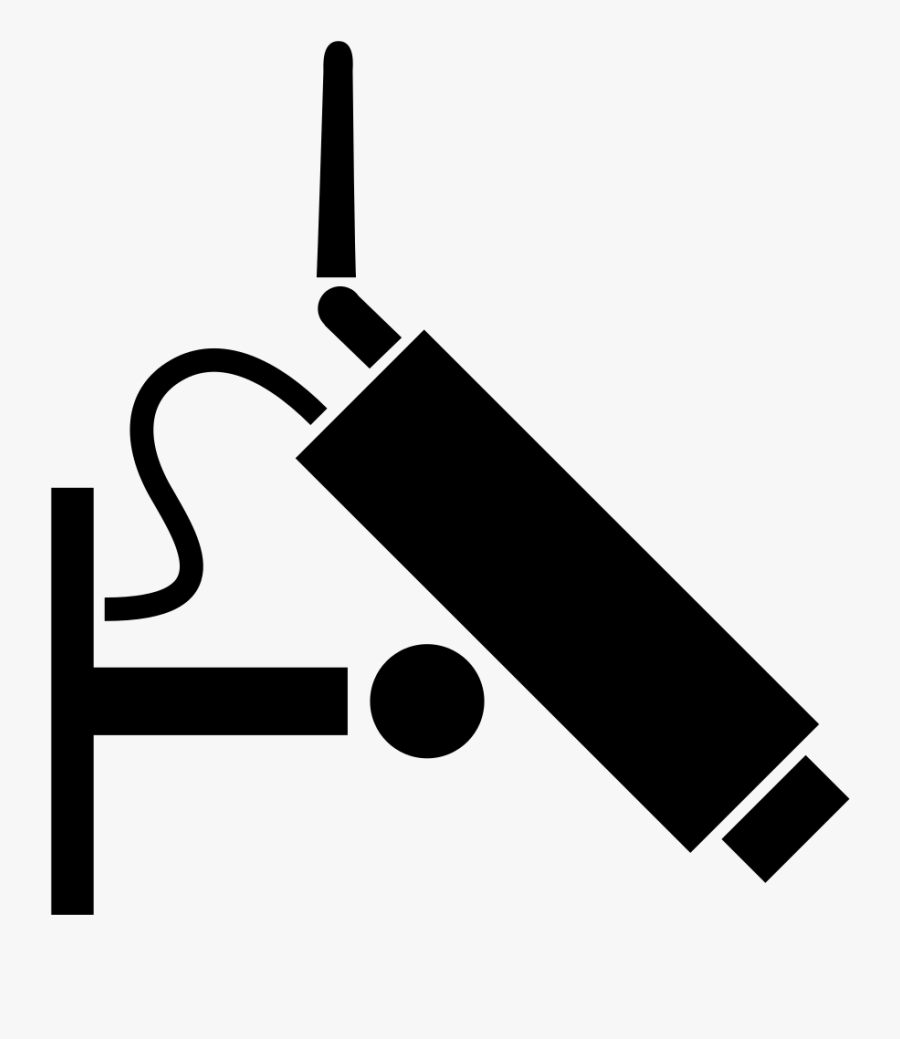 Security Camera Pictogram - Pictogram Security, Transparent Clipart