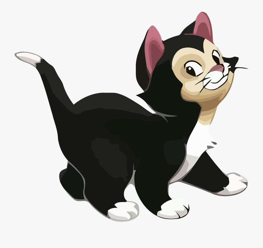 Black Cat Clipart Cartoon - Black Cat Clipart, Transparent Clipart