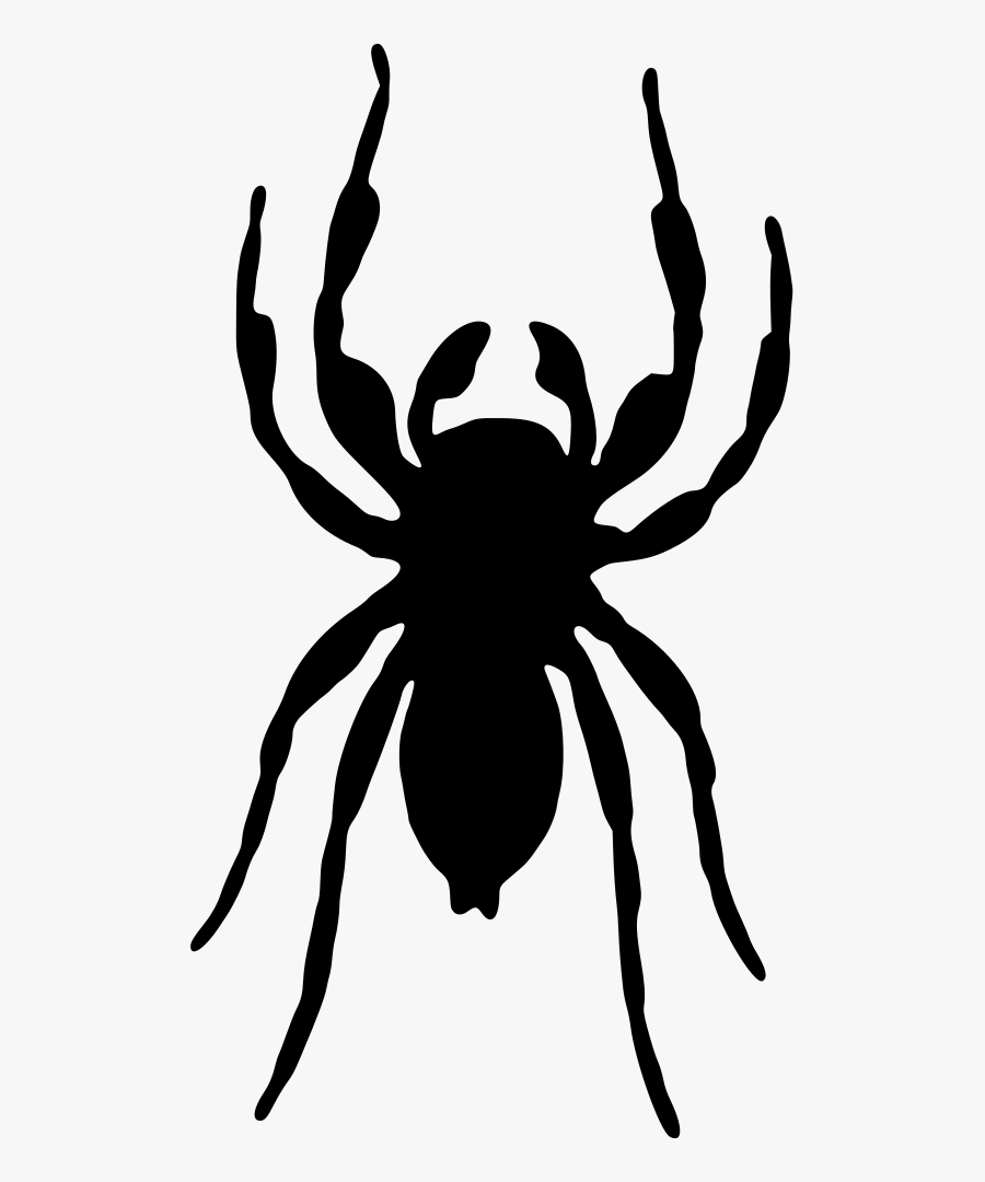 Tangleweb Spider,stencil,spider - Clip Art, Transparent Clipart
