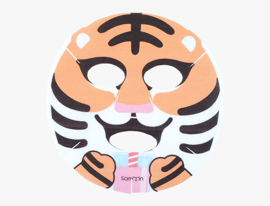 Animal Mask Tiger Clipart , Png Download - Sleep Mask, Transparent Clipart
