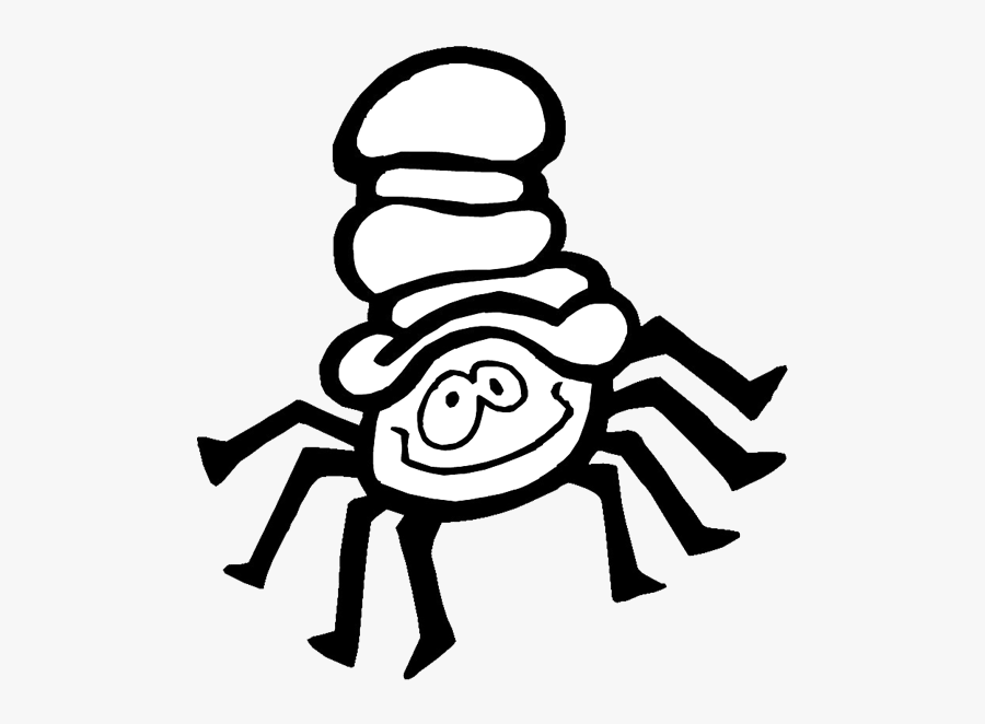 Image Transparent Inventor Drawing Giant Spider - Spider Songs For Kids, Transparent Clipart