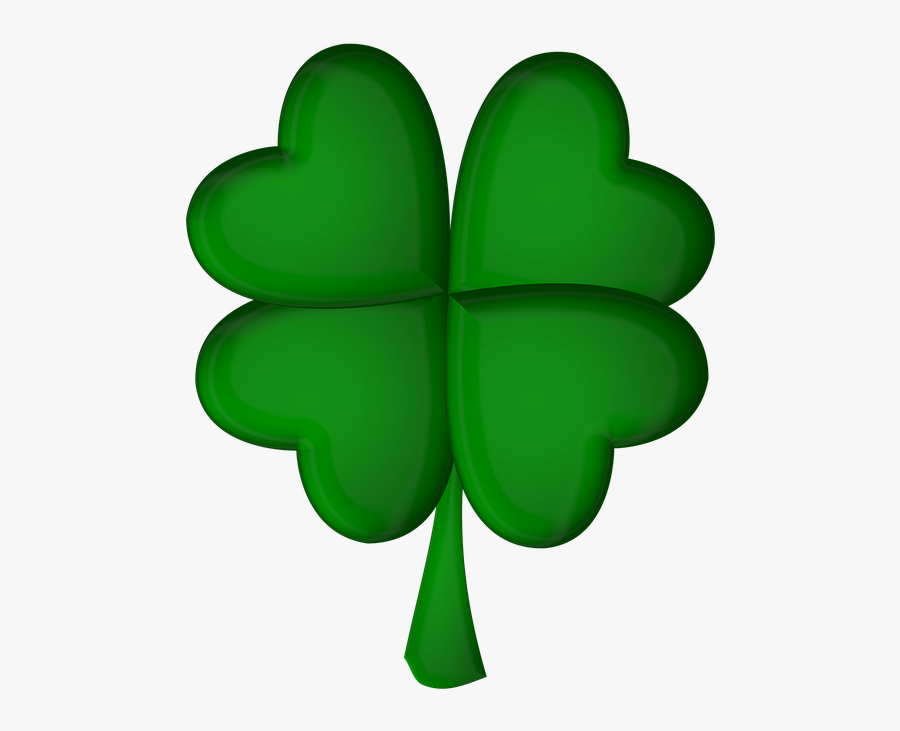 Free Shamrock Clipart 2, Buy Clip Art - Four-leaf Clover, Transparent Clipart