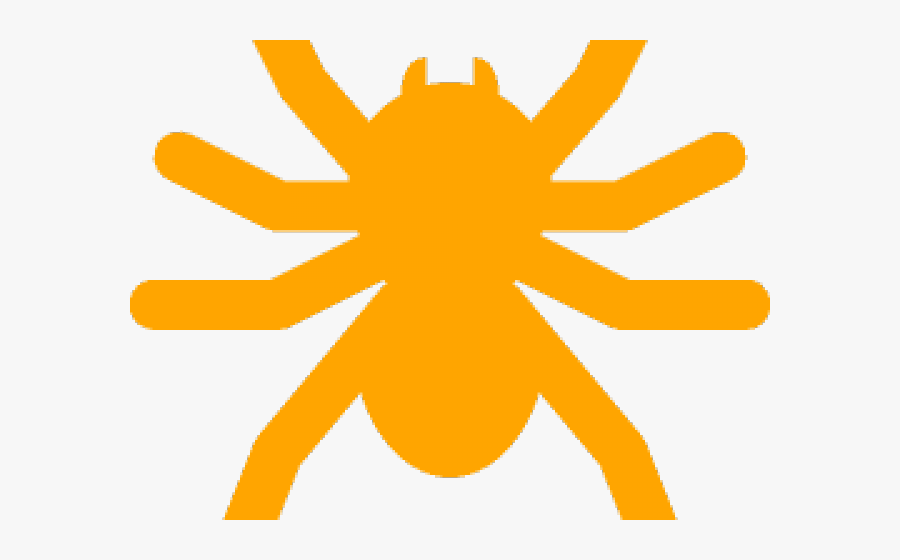 Spider Clipart Orange - Spider Icon Png, Transparent Clipart