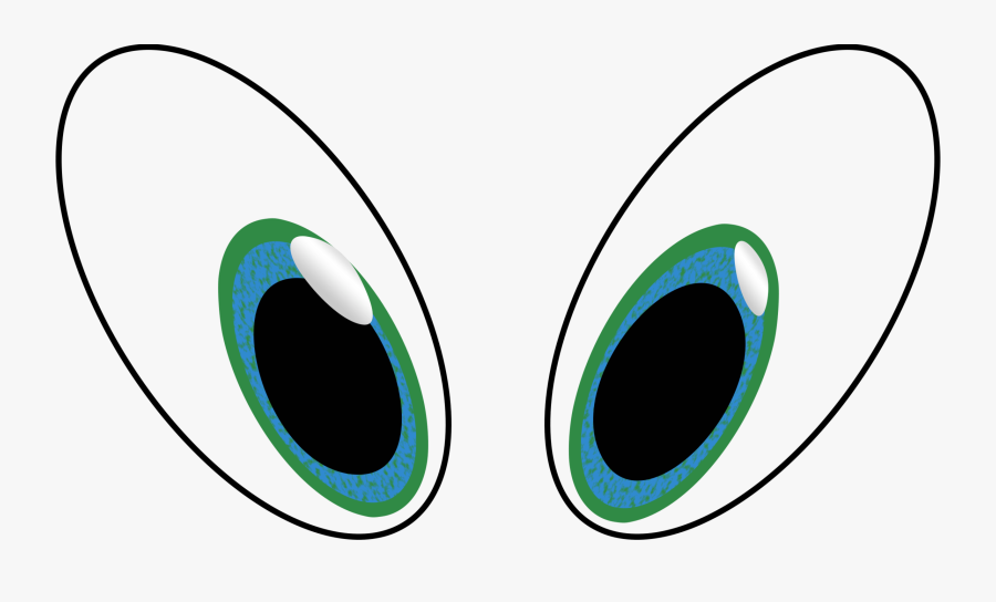 Eyeball Eye Clip Art Black And White Free Clipart Images - Bunny Eyes Clipart, Transparent Clipart