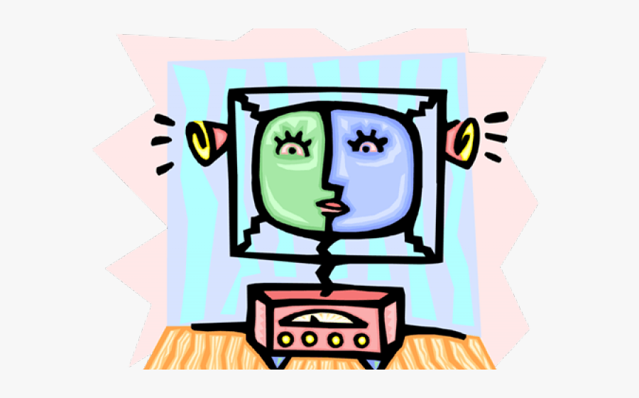 Tv Clipart Futuristic - Clip Art, Transparent Clipart