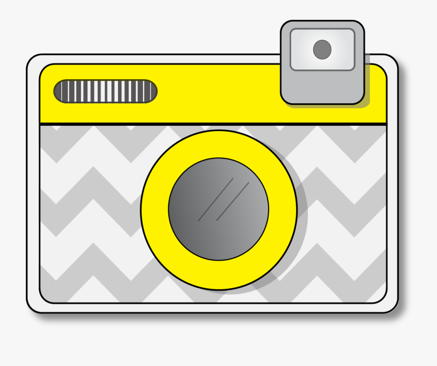 Free Clip Art Of Cute Camera Clipart - Circle, Transparent Clipart