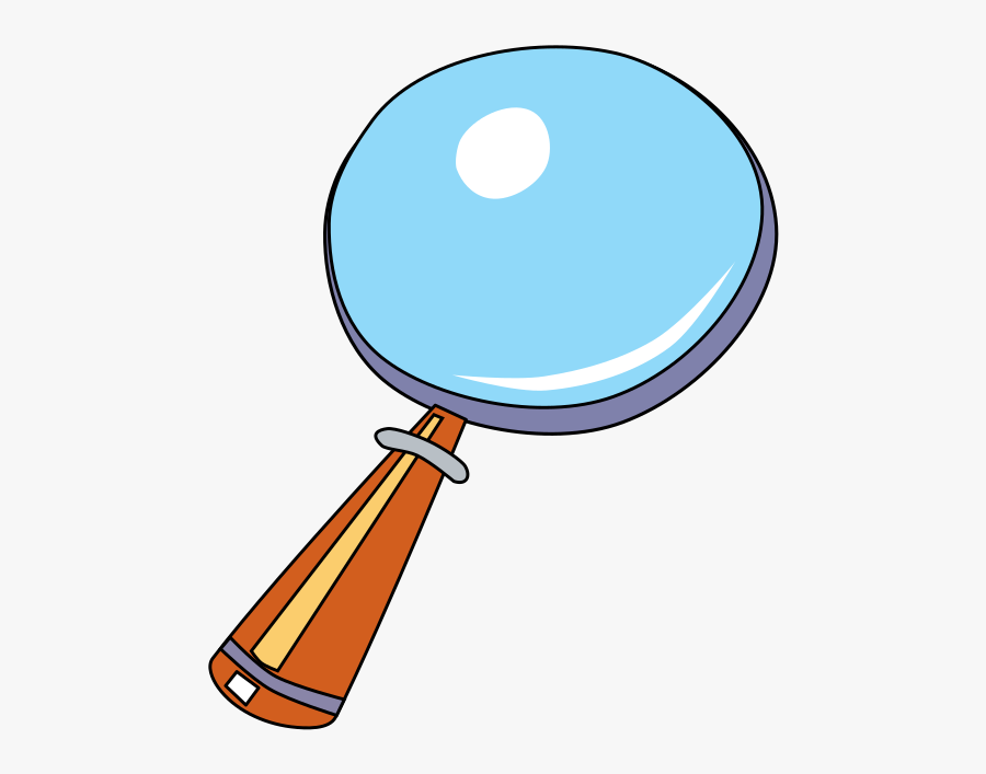Free Clipart Magnifying Glass - Cartoon Of Magnifying Glass, Transparent Clipart