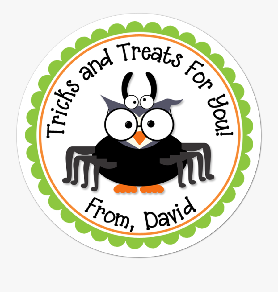 Spider Clipart Owl - Racing Cars Thank You Tags, Transparent Clipart