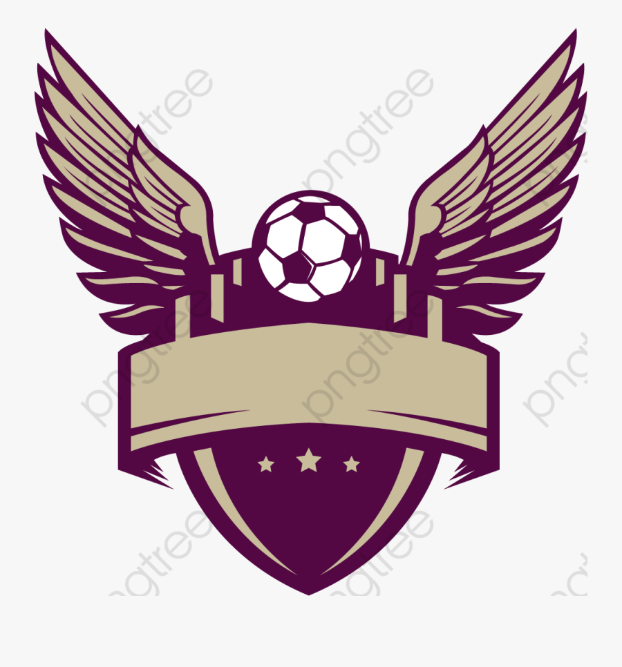 Transparent Flying Badge Png Format Image With Size - Logo De Los Equipos De Futbol Png, Transparent Clipart