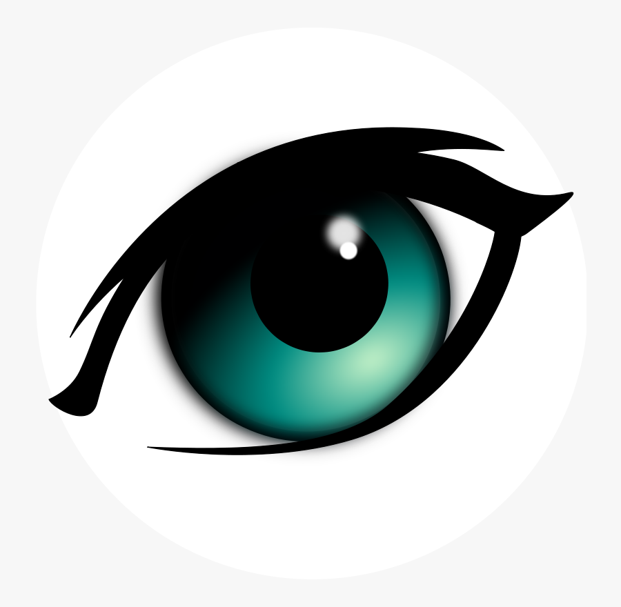Eyeball Eye Clip Art Black And White Free Clipart Images - Eye Cartoons, Transparent Clipart