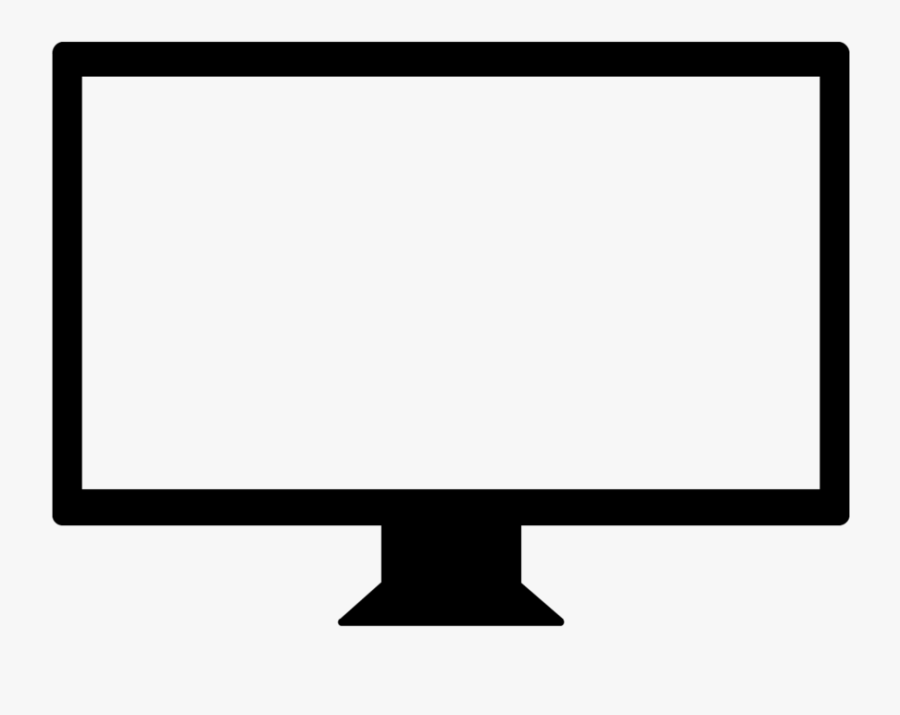 Tv Clipart Computer Monitors - Монитор Мак Png, Transparent Clipart