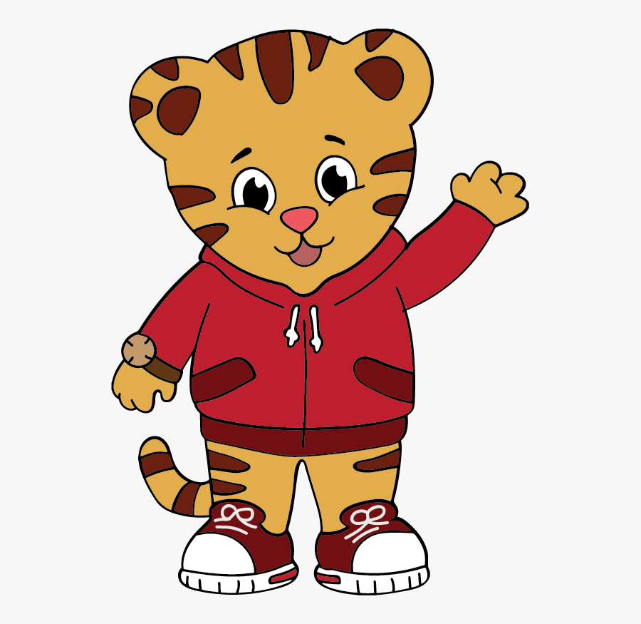 Pin By Printsandmorebyats Com - Daniel Tiger Face Svg, Transparent Clipart