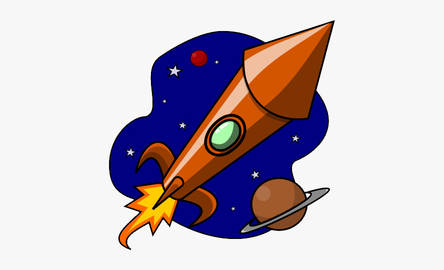 Cartoon Images Of Rocket Clipart Clipartcow - Space Rocket Clip Art Free, Transparent Clipart