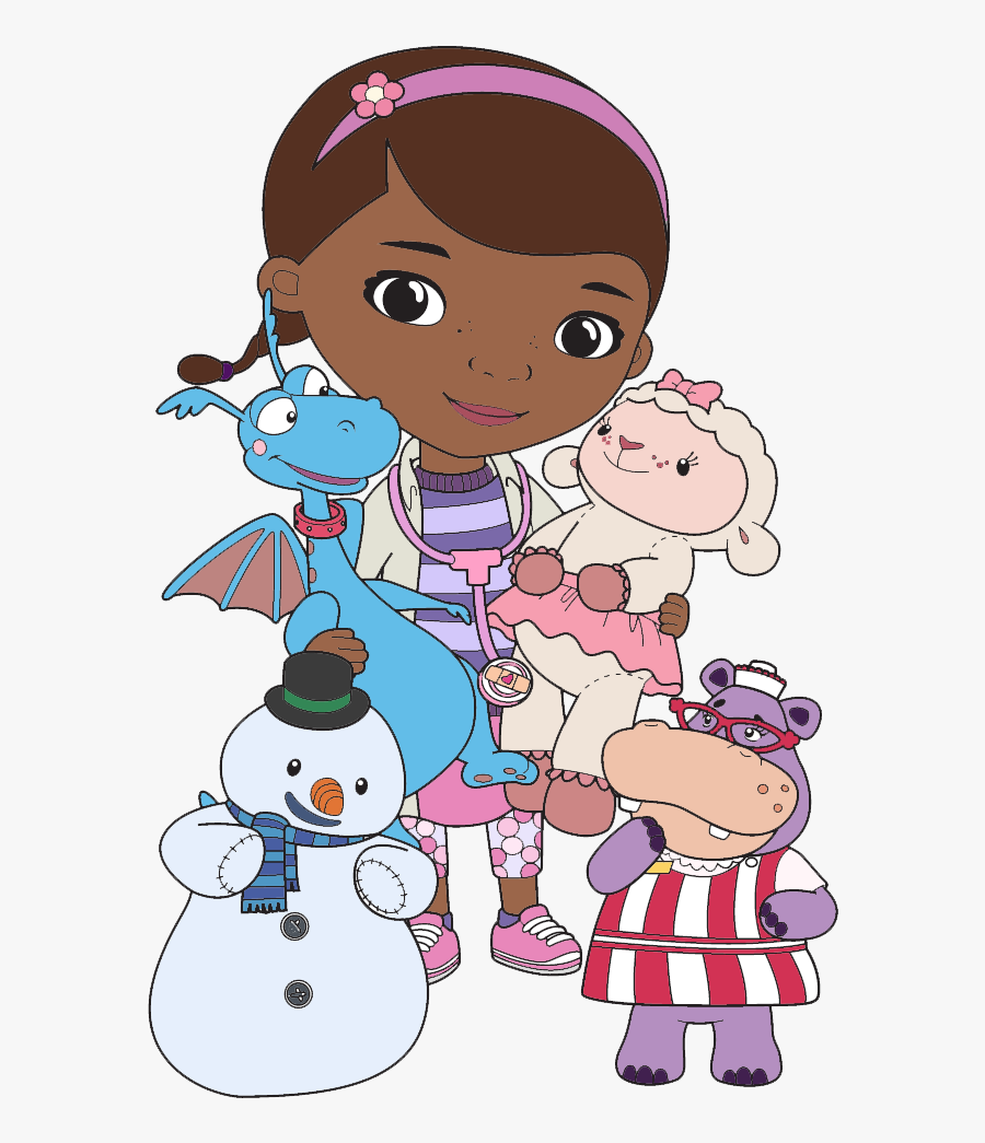 Doc Mcstuffins And Friends Clipart - Doc Mcstuffins Png, Transparent Clipart