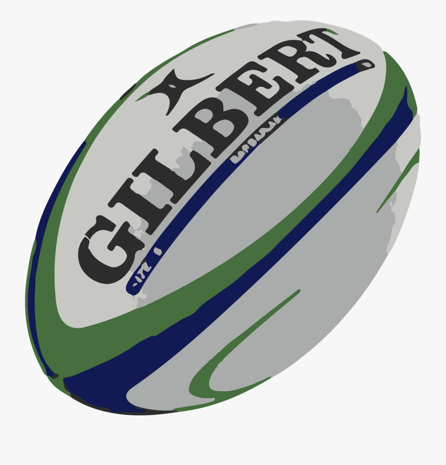 Football Clipart Rugby Ball - Rugby Ball Transparent Background, Transparent Clipart