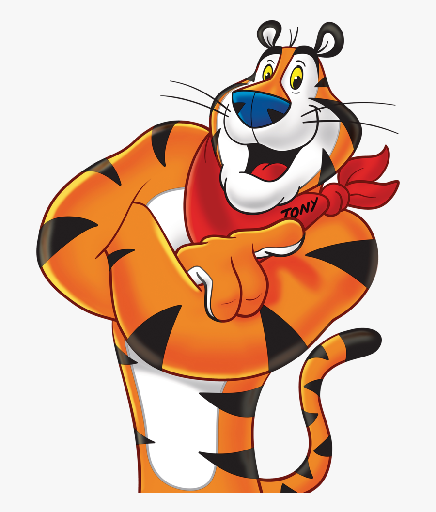 Tony The A I - Frosted Flakes Tiger, Transparent Clipart