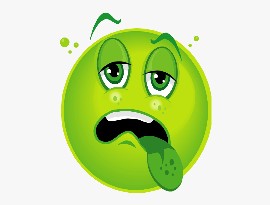 Sick Face Clipart, Transparent Clipart