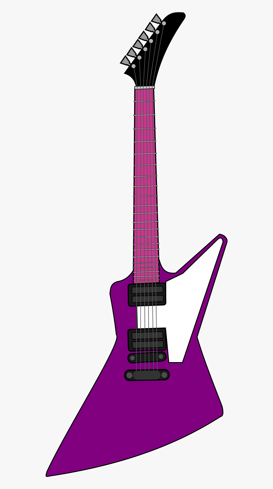 Large Gibson Electric Guitar - Gibson Explorer Svg, Transparent Clipart