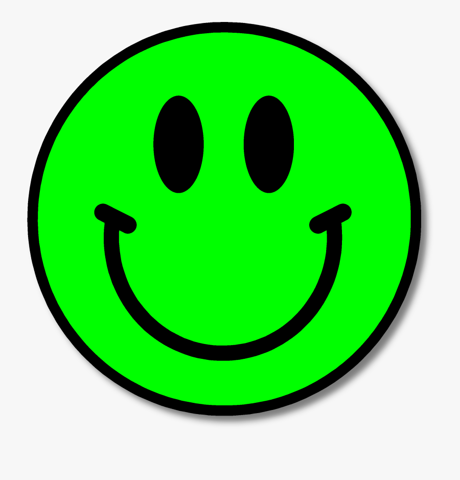 Smiley - Face - Thumbs - Up - Png - Green Smiley Face Emoji, Transparent Clipart