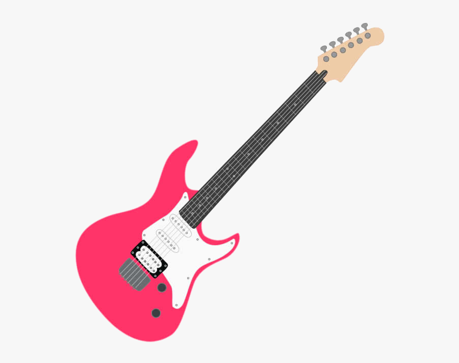 Guitar Cliparts For Free Clipart Pink And Use Transparent - Electric Guitar, Transparent Clipart